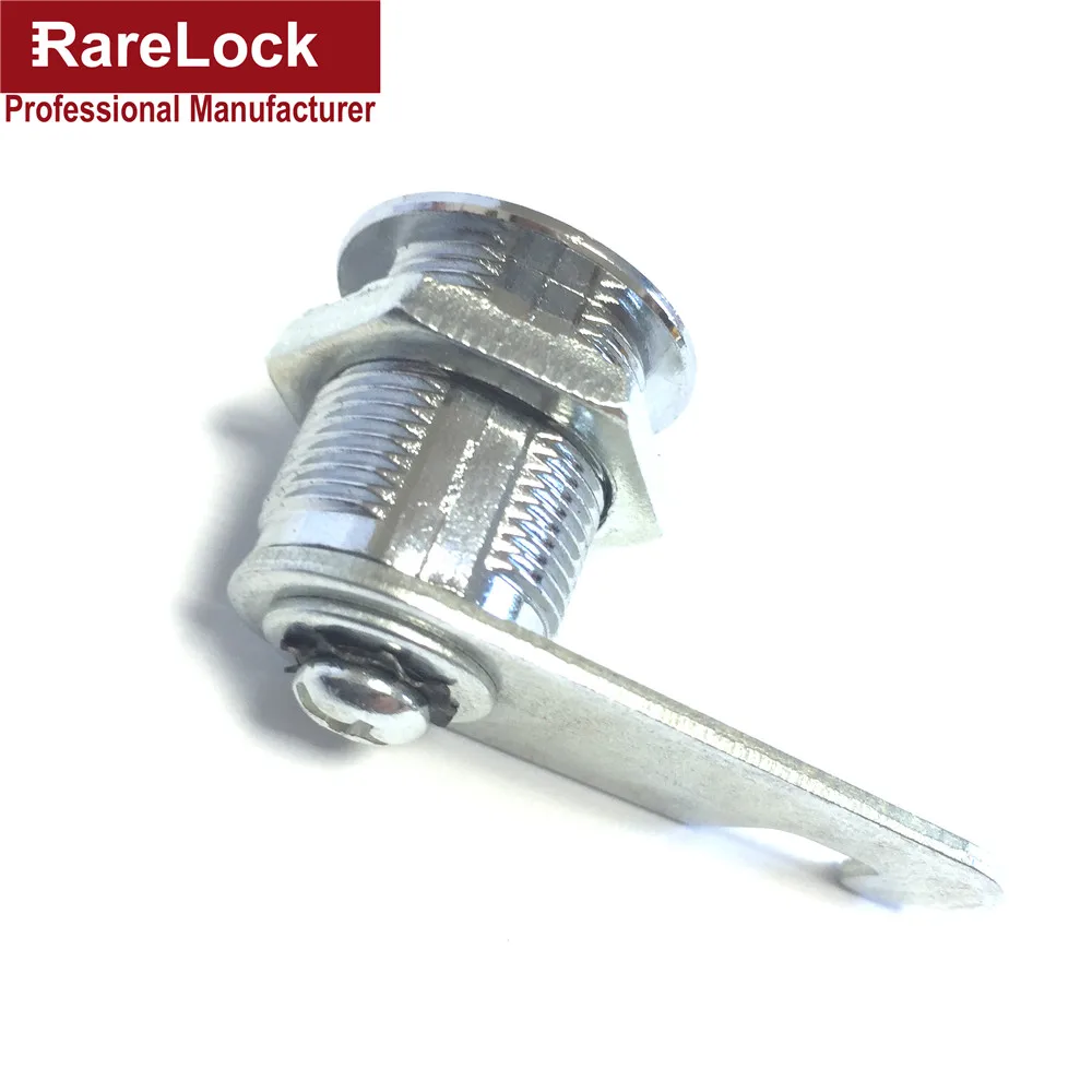 Rarelock флажковый замок для шкафа разного размера для домашнего ящика Ящик для хранения инструментов 2 ключа для ремонта мебели оборудование MMS340 aa