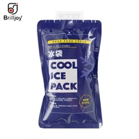 10pcs reusable upgrade ice bag lunch box food cans pe cooler ice bag multifunctional water injection ice bag medical ice packs