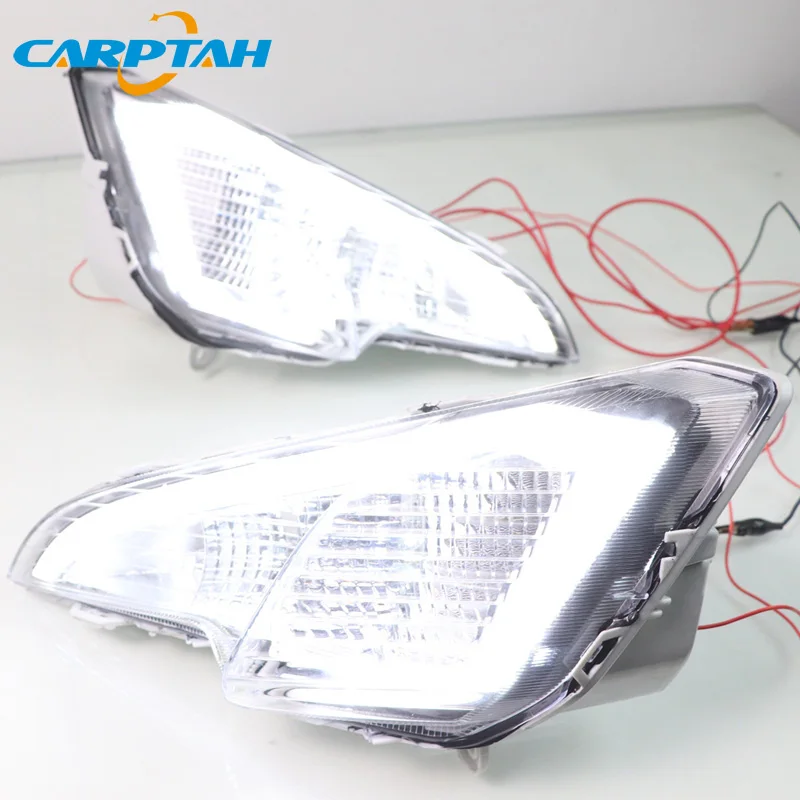 Светодиодный дневный ходовой светильник для Ford Ecosport 2018 2019 водонепроницаемый