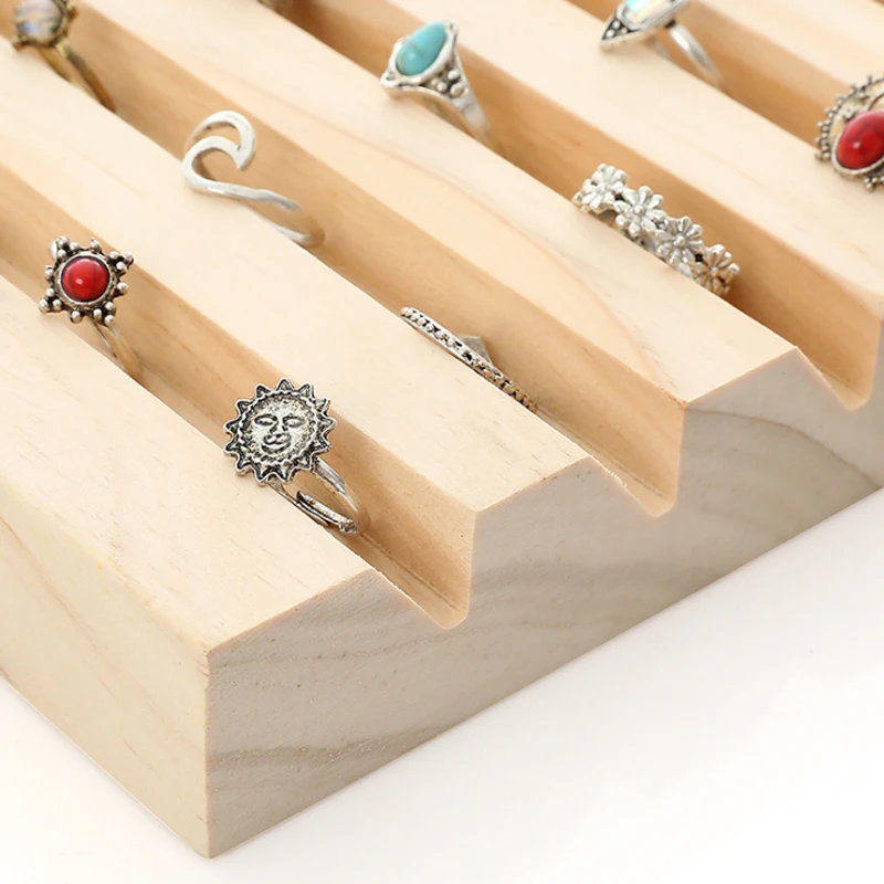 Новинка 2019 демонстрация колец из массива дерева демонстрационный дисплей для