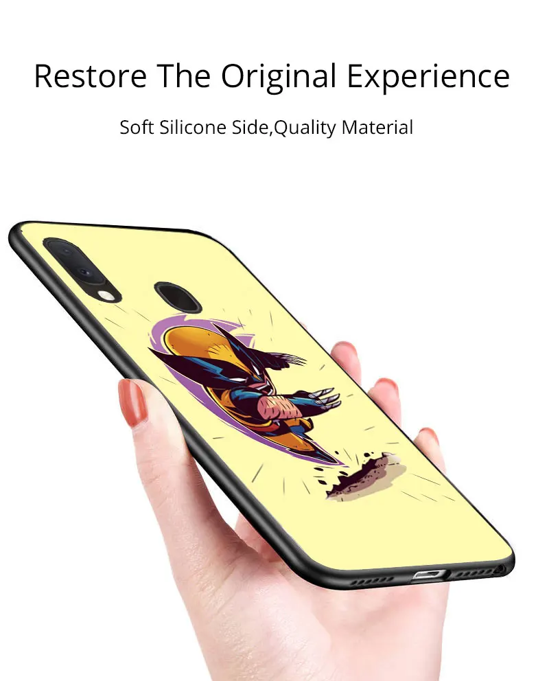 Чехлы Hero для samsung A20e A10 A30 A40 A50 A60 A70 чехол милый Капитан Америка черный ТПУ телефон Сумки для samsung Galaxy A20e чехол