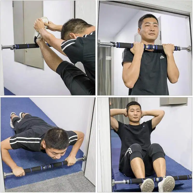 Регулируемая дверная горизонтальная планка с фиксированной пряжкой 60-150 см для