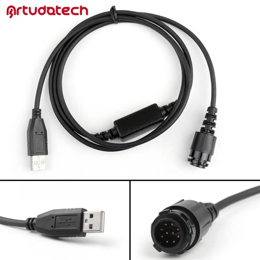 USB программирующий кабель Artudatech обновленный программный для рации Motorola XIR M8268 M8200