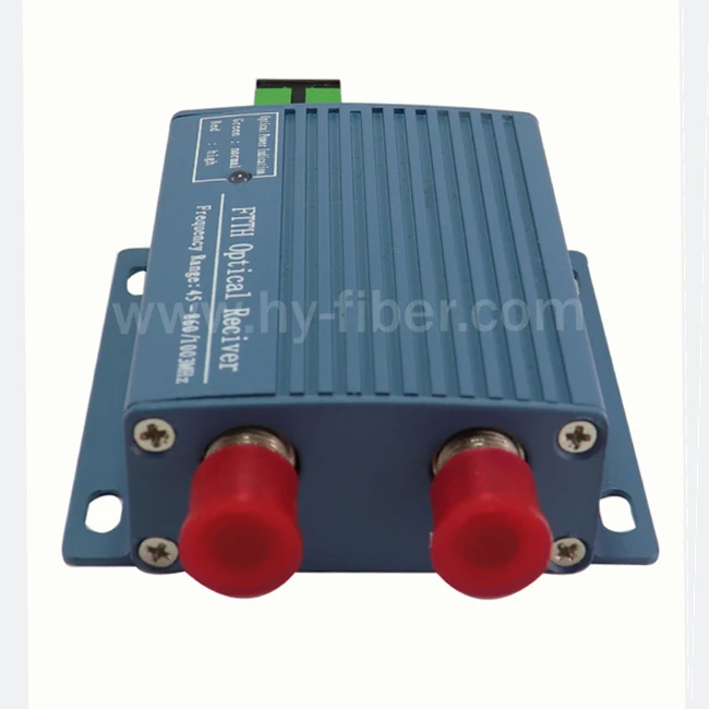 FTTH оптический приемник триплексор Minimode CATV оптический узел два РЧ порта HY-21-R33B