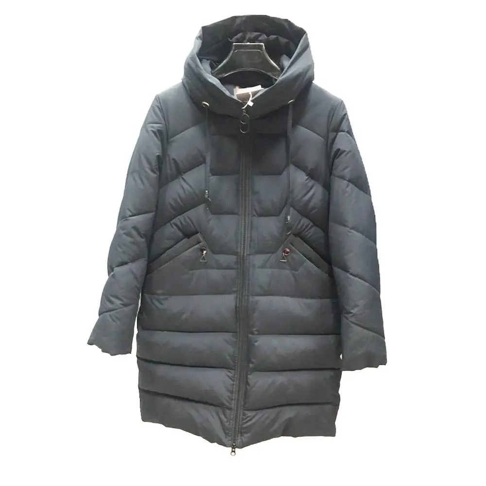 Высокое Качество Женское Зимнее Пальто Длинные Пиджаки С Капюшоном Для Женщин