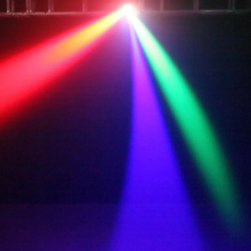 GP Dj свет 8 глаз led Паук RGBW движущаяся головка проектор DMX512 звуковая активация