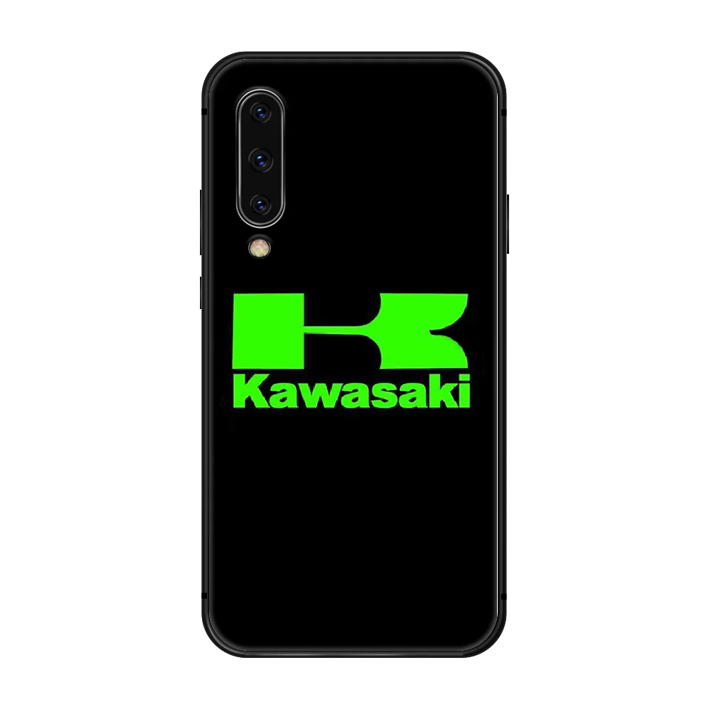 

Japanese brand Kawasaki Phone Case Cover For Samsung Galaxy A10 A20 A30 E A40 A50 A51 A70 A71 J 5 6 7 8 S black bumper pretty