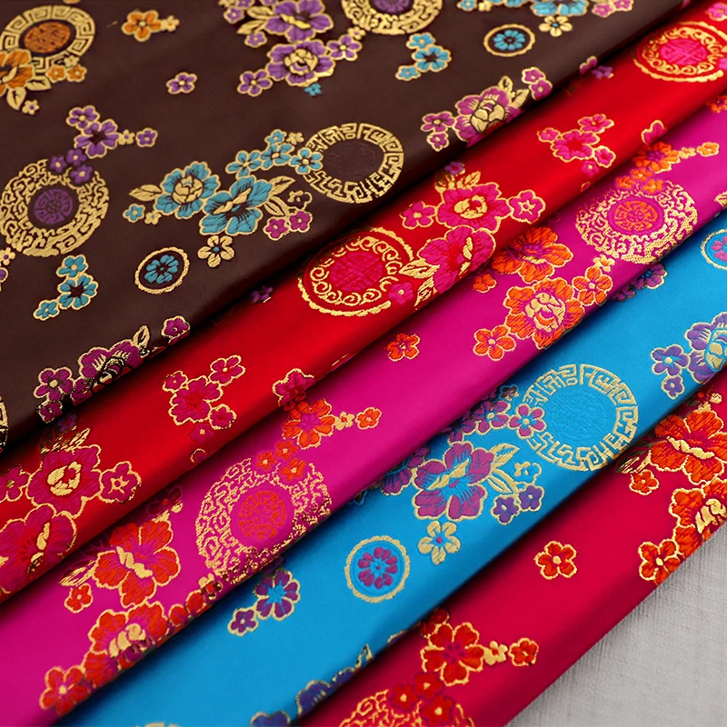 

Jacquard fabric for dress sewing material fabric for cheongsam brocade fabrics