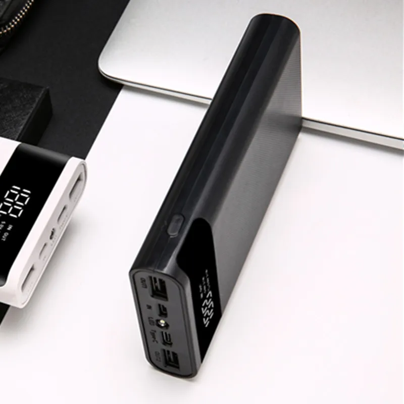 Двойной USB Micro Тип C Мощность внешнего аккумулятора 5В сделай сам 6*18650 чехол