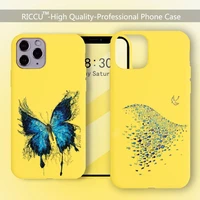 candy sea and animals phone case for iphone 8 7 6 6s 13 plus x se 2020 xr 11 12 pro mini pro xs max candy yellow silicone covers