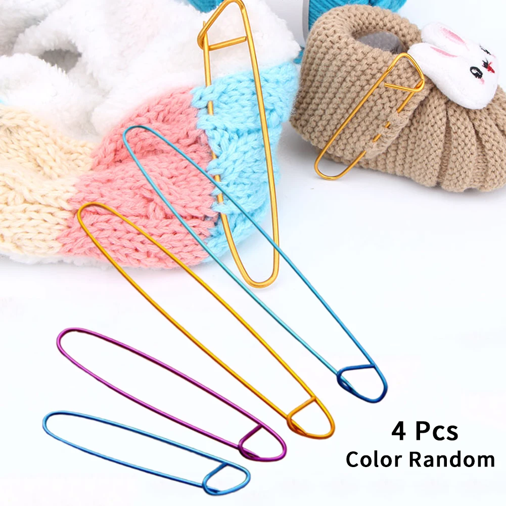 4 шт. замок смешанный цвет Ремесло ткачество Вязание идея дома крючком иглы
