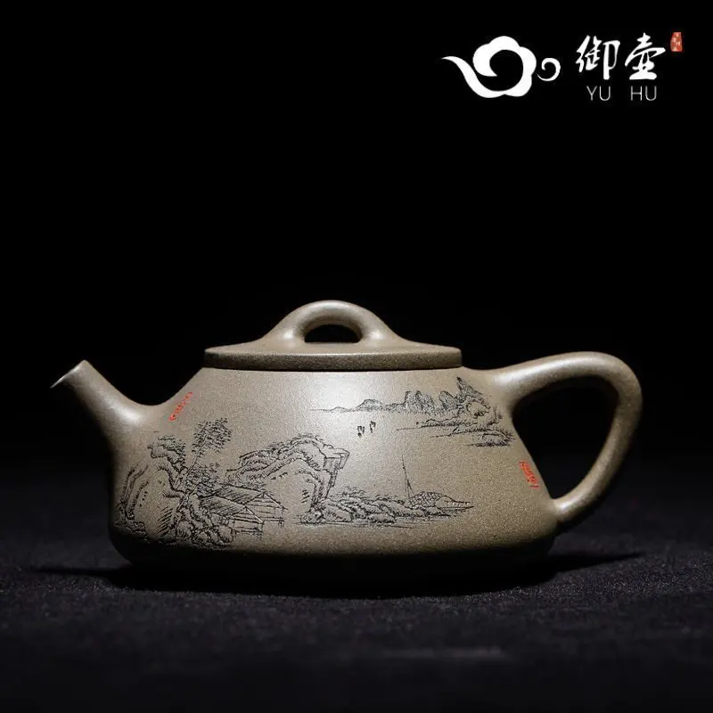 

★Royal pot of yixing recommended pure manual landscape sub smelting ore its mud stone gourd ladle the teapot tea tea set