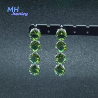 mh zultanite gemstone solid earrings for women gift red 925 sterling silver color change diaspore stone ring fine jewelry