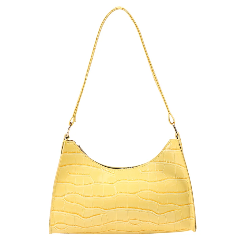 

Fashion Exquisite Shopping Bag Retro Casual Women Totes Shoulder Bags Female Leather Solid Color Chain Handbag for Women