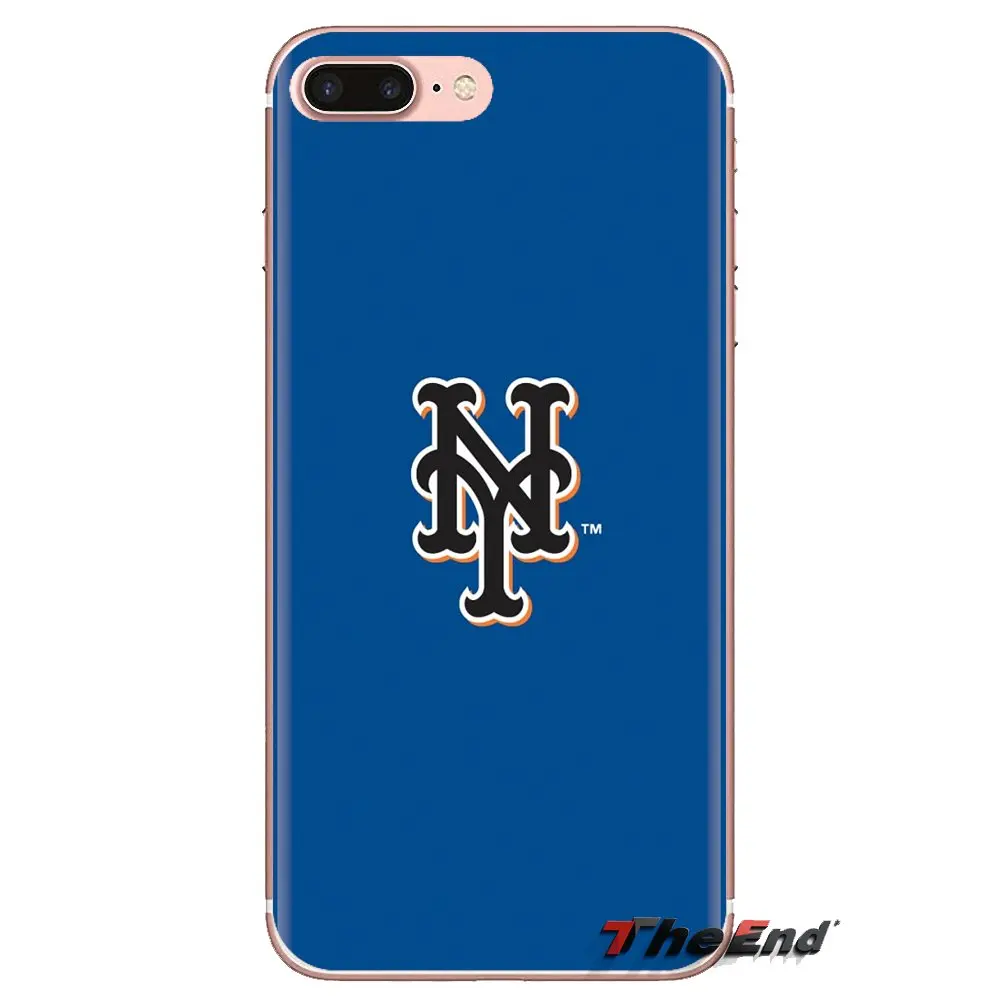Нью-Йорк с логотипом Mets прозрачный мягкий чехол Чехлы для iPod Touch Apple iPhone 4 4s 5 5S SE 5C 6