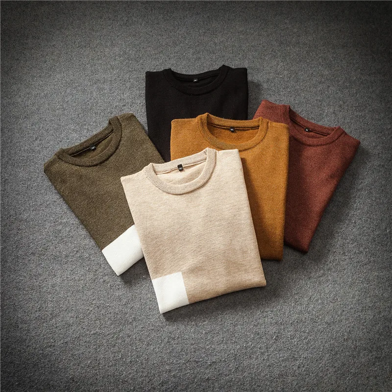 2019 осенне-зимняя новая мужская домашняя кофта с круглым горлом