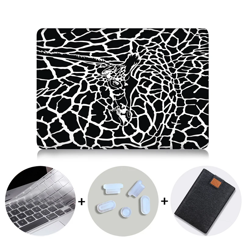 MB02 MTT чехол с леопардовым принтом для Macbook Pro retina 13 15 дюймов с сенсорной панелью для mac book air pro 11 12 13 15 сумка для ноутбука чехол - Цвет: MB02