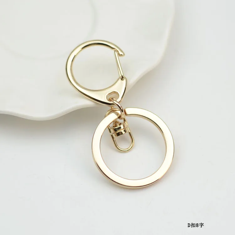 

Kc Golden Lobster Keychain Creative Gift Box Hardware Car Keyring Accessories Pendant