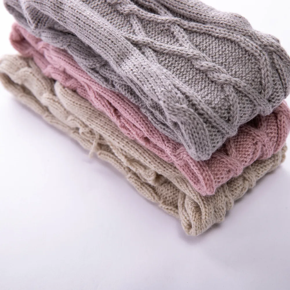 Для женщин из хлопка высокие сапоги-ботфорты выше колена Гольфы зимние женские