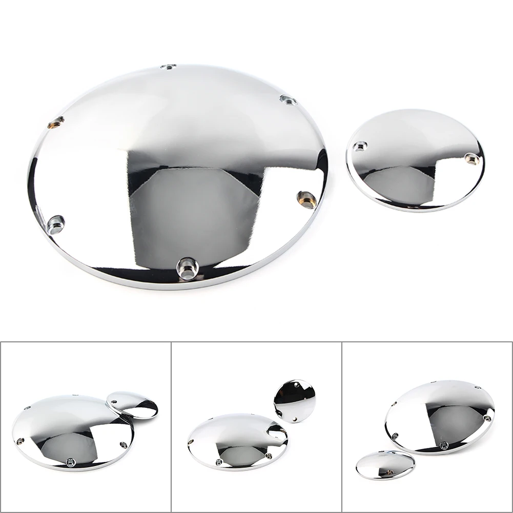 2 шт. чехол клатч с таймером для мотоцикла Harley Sportster XL1200 Iron 883 2004 2009 2010 2011 2012 2013 Chrome