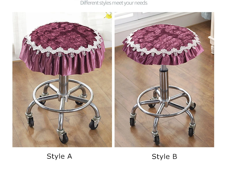 Новинка изысканная Подушка для стула в европейском стиле 1 шт. Круглый матовый