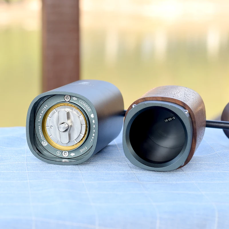 Ручная кофемолка Timemore портативный конический измельчитель для кофе каштанового