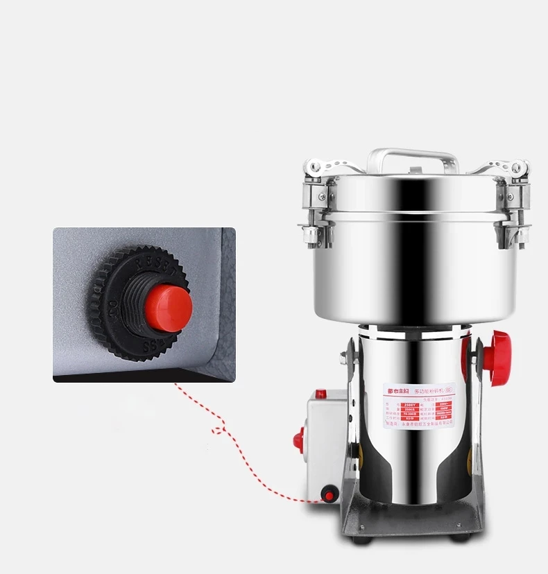 Многофункциональный качели Тип 2000g Портативный травяной измельчитель потока