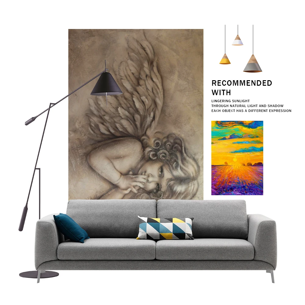 

Children Wish Angel Flannel Carpet Printed Area Rug Room Floor Printed Carpet For Living Room Bedroom Home Decorative Crapet