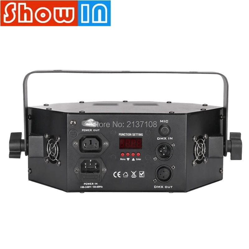 SMD светодиодный светильник с эффектом смывания света RGB + UV DMX512 Luz DJ Disco вечерние