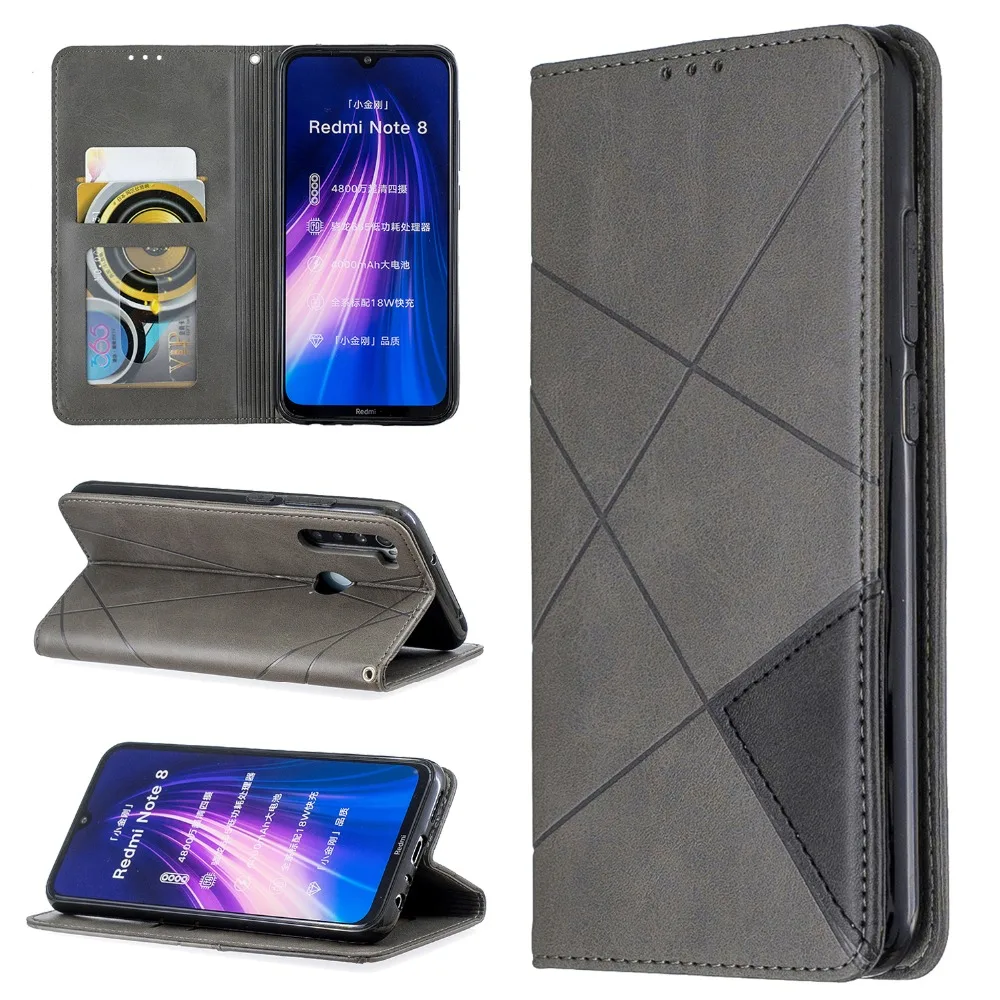 Чехол для redmi note 8 T, Магнитный кожаный чехол для Xiaomi redmi note 8 t 8 T, чехол для Xiaomi redmi note 8 T, флип-кейс, чехол для redmi note 8 t, чехол s