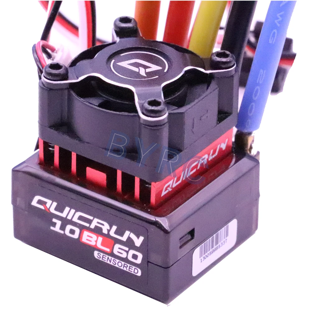 Hobbywing QUICRUN 10BL60/120 EZRun MAX10 60A XERun XR10 60 ESC крышка вентилятора охлаждения черный и