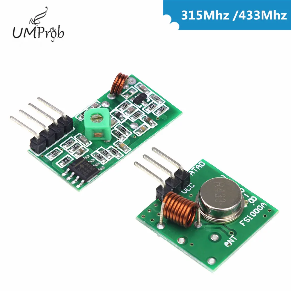 315 МГц/433 мгц радиочастотный передатчик и приемник модуль для arduino Raspberry pi