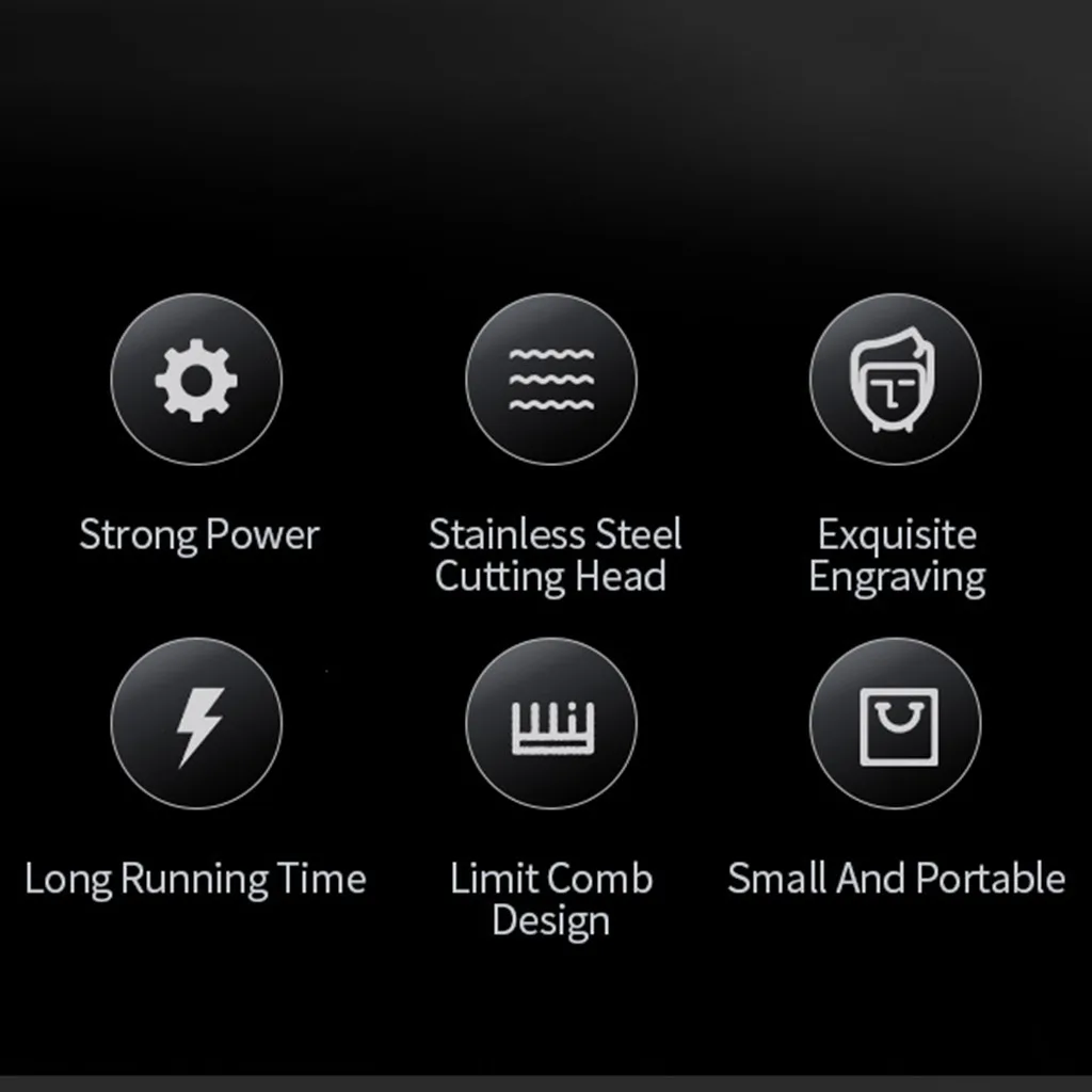 Машинка для стрижки волос VGR в стиле ретро |