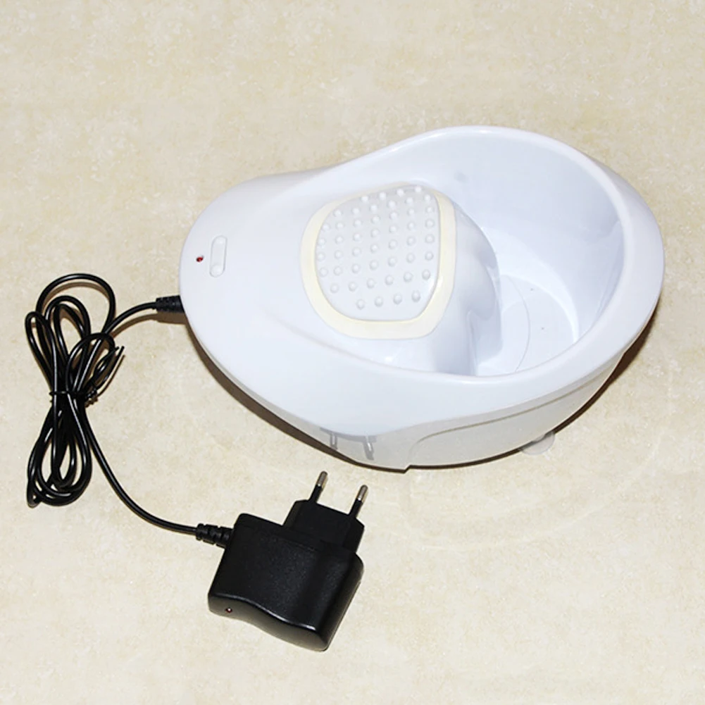 

Electric Spa Vibrating Massage Hand Bowl for Remove Nail Polish Softening Dead Skin Manicure Beauty Care Both Hands Tool