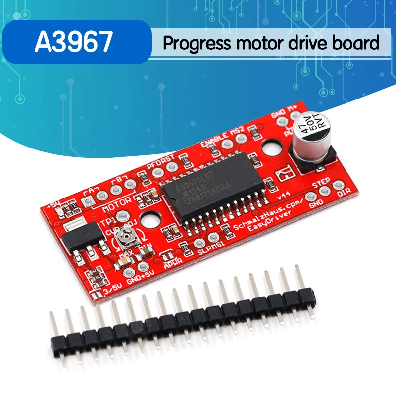 1 шт. A3967 шаговый двигатель EasyDriver мотор драйвер V44 для arduino Совет по развитию 3D