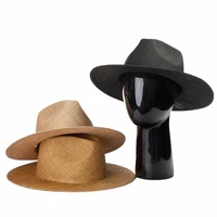 panama hat summer sun hats for women man beach straw hat for men uv protection cap chapeau femme 2021