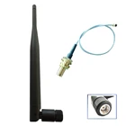Антенна SOONHUA Wi-Fi 2,4 ГГц, 5dBi, беспроводная антенна для Wi-Fi роутера с 21 см разъемом PCI U.FL, кабель IPX-SMA со штекером