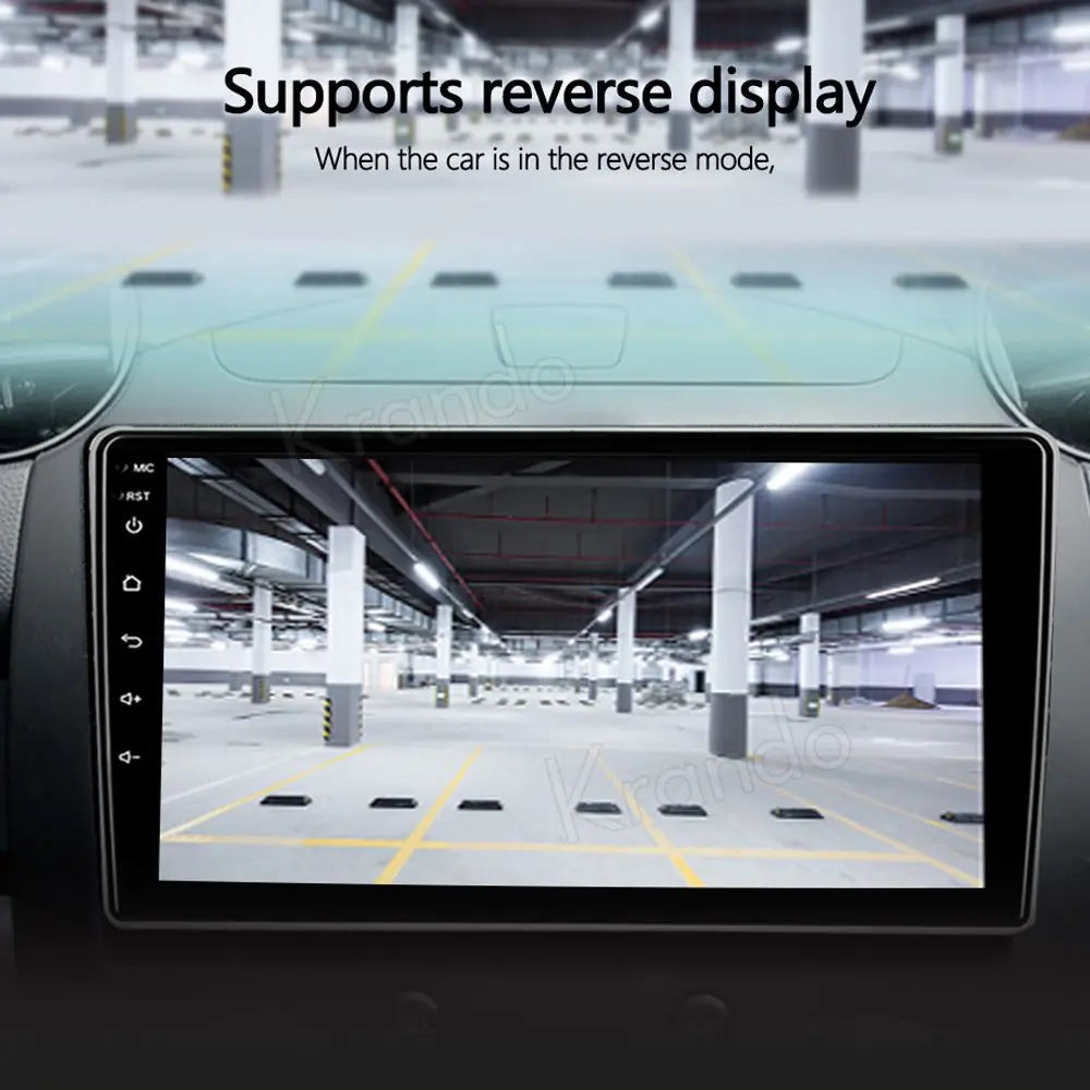 Krando Android 10.0 9&quot IPS Full Touch Car Multimedia Radio For Mazda 2 2007-2014 Audio GPS Carplay DSP WIFI | Автомобили и