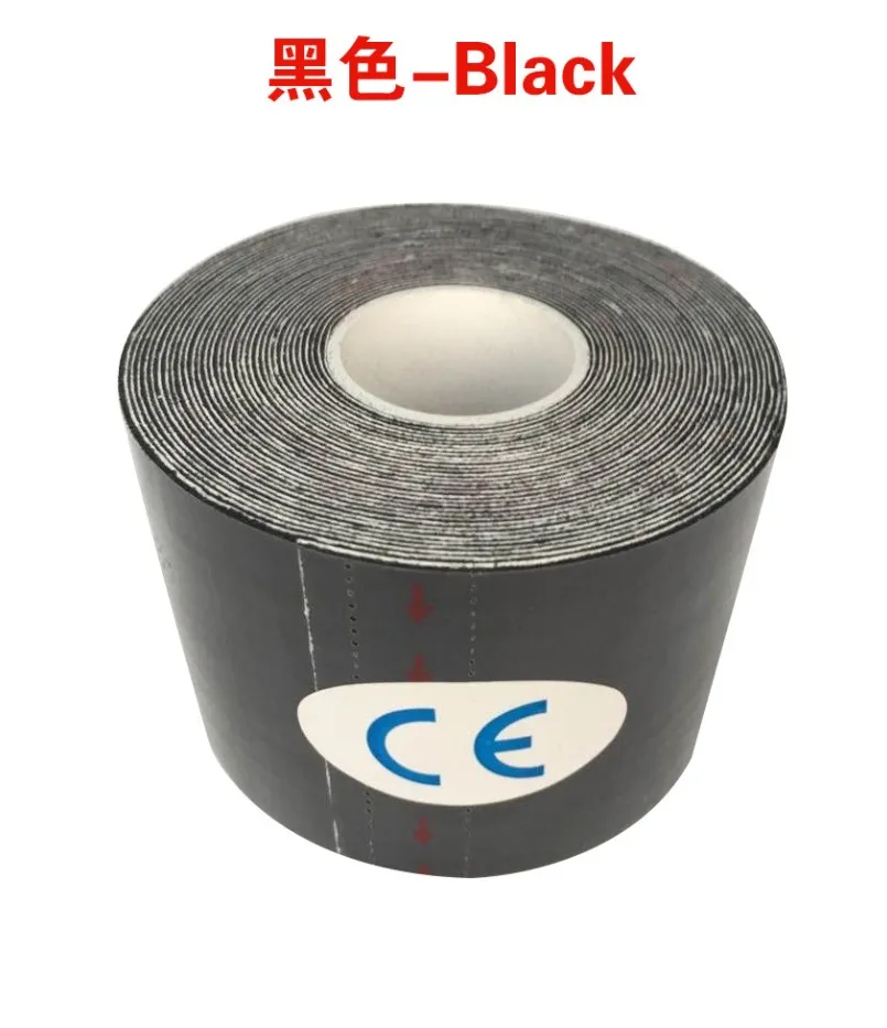 

100rolls Muscle Tape 5cm x 5m Tape Kinesiology Tape Cotton Elastic Adhesive Muscle Bandage Care Physio Strain Injury Support