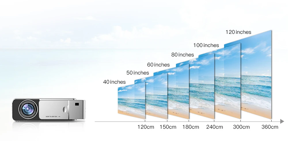Everycom T6 светодиодный видеопроектор HD 720P портативный HDMI опция Android Wifi проектор Поддержка 4K Full HD 1080p домашний кинотеатр