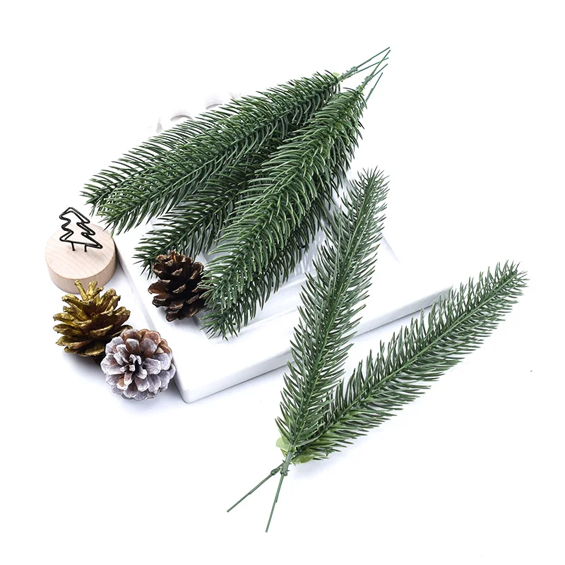 6 шт. иглы для украшения дома с зелеными листьями аксессуары свадебные