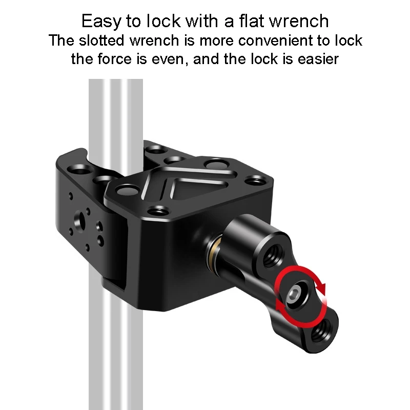 Зеркальными камерами Камера C Тип Краб когти зажим энергичный клип штатив с 1/4
