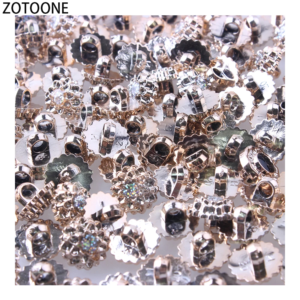 ZOTOONE 50 шт. блестящие металлические фотообои для одежды пальто с разными блестками