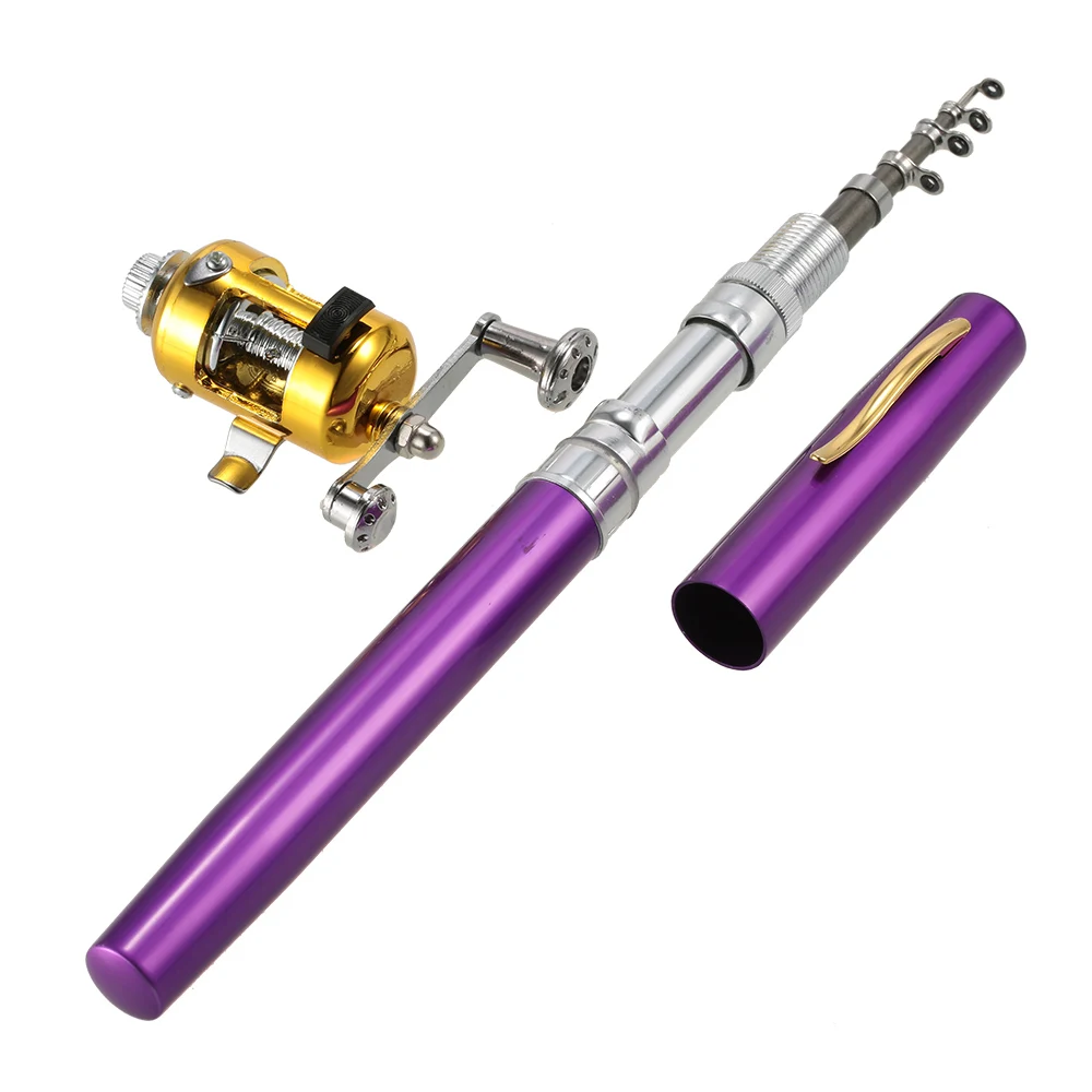 Набор катушек для удочки комплект из мини телескопической портативной карманной