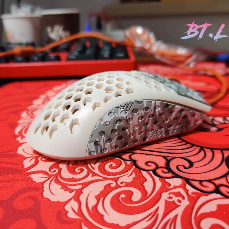 Заказные Esport геймер ручной работы Нескользящие пот ультра тонкий Ящерица шкуры