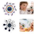 Динамический Спиннер, 3D паркур, мультяшный персонаж из аниме, вращающийся ручной Спиннер для бега, игрушки для детей, игрушки для снятия стресса