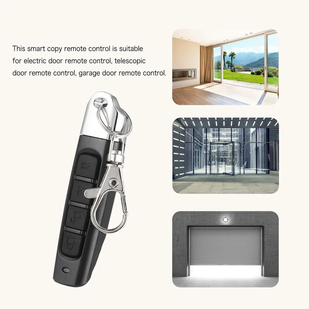 

Electric Garage Door Key Universal Access Security Alarm 433 Pairs Copy Copy Wireless Remote Control