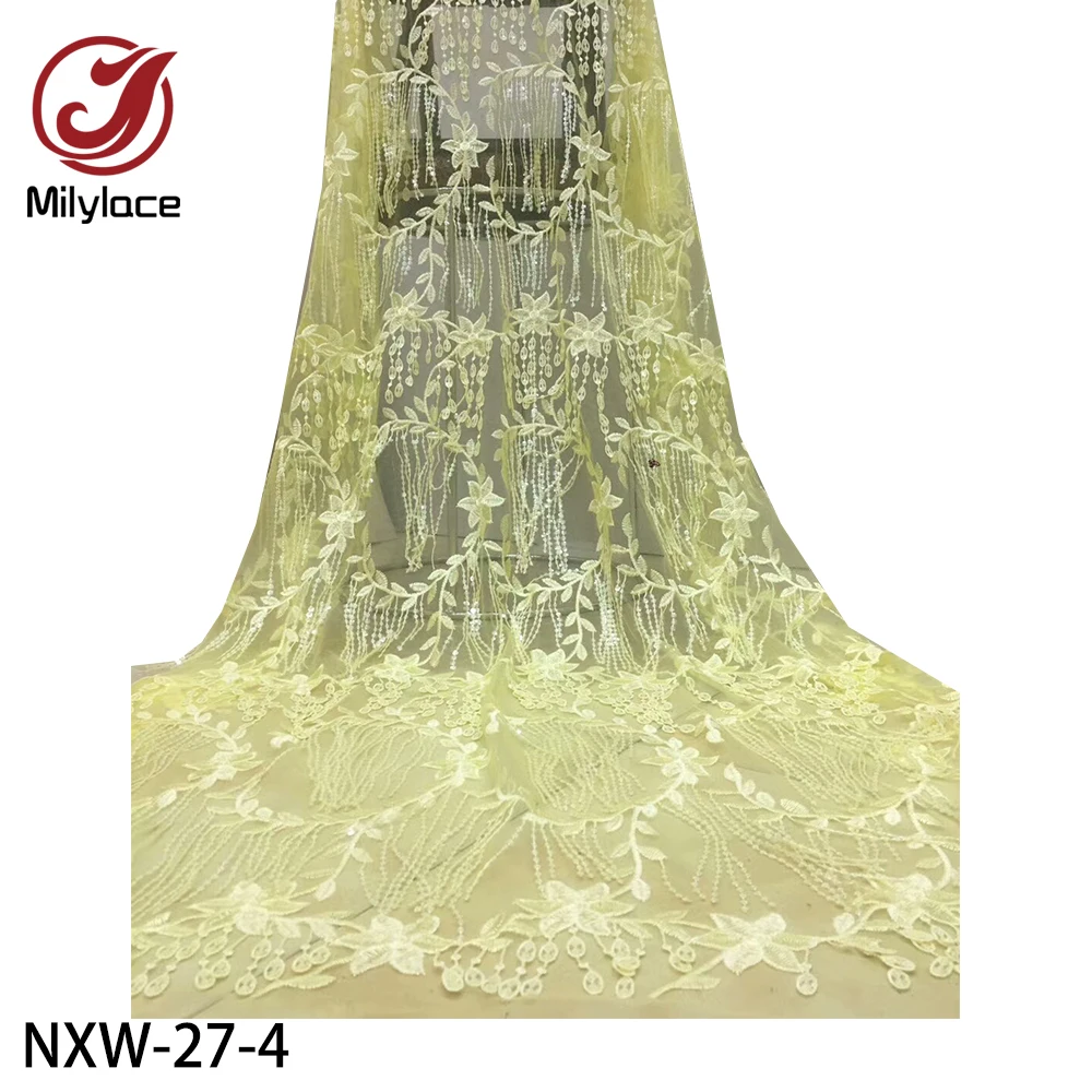 2020 африканские кружевные вышитые свадебные нигерийские шнурки ткань высокого