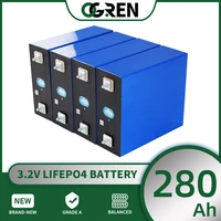 1 16pcs grade a 3 2v lifepo4 280ah battery brand new rechargeable battery pack 12v 24v 36v for ev rv diy solar eu us tax free