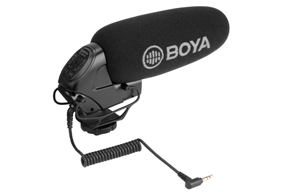 BOYA BY-BM3032 дробовик конденсаторный микрофон с коэффициентом усиления фильтр супер кардиоид для Canon Nikon DSLR камера видеокамера аудио рекордер